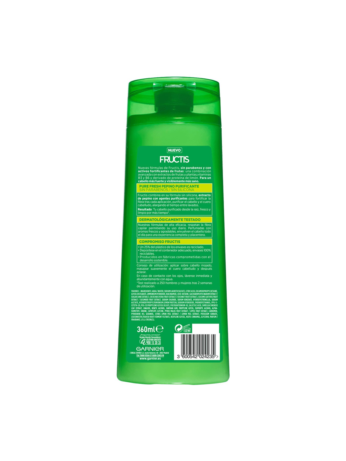Fructis Pepino Purificante